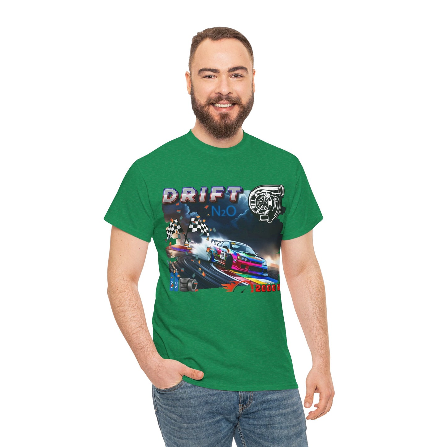 Drift T-shirt, Fast car T-shirt, Unisex Heavy Cotton Tee, Top quality cotton, 7 Colours, Different sizes, AU warehouse.