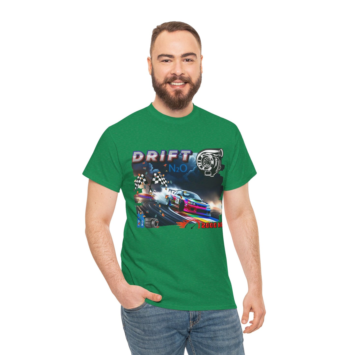 Drift T-shirt, Fast car T-shirt, Unisex Heavy Cotton Tee, Top quality cotton, 7 Colours, Different sizes, AU warehouse.