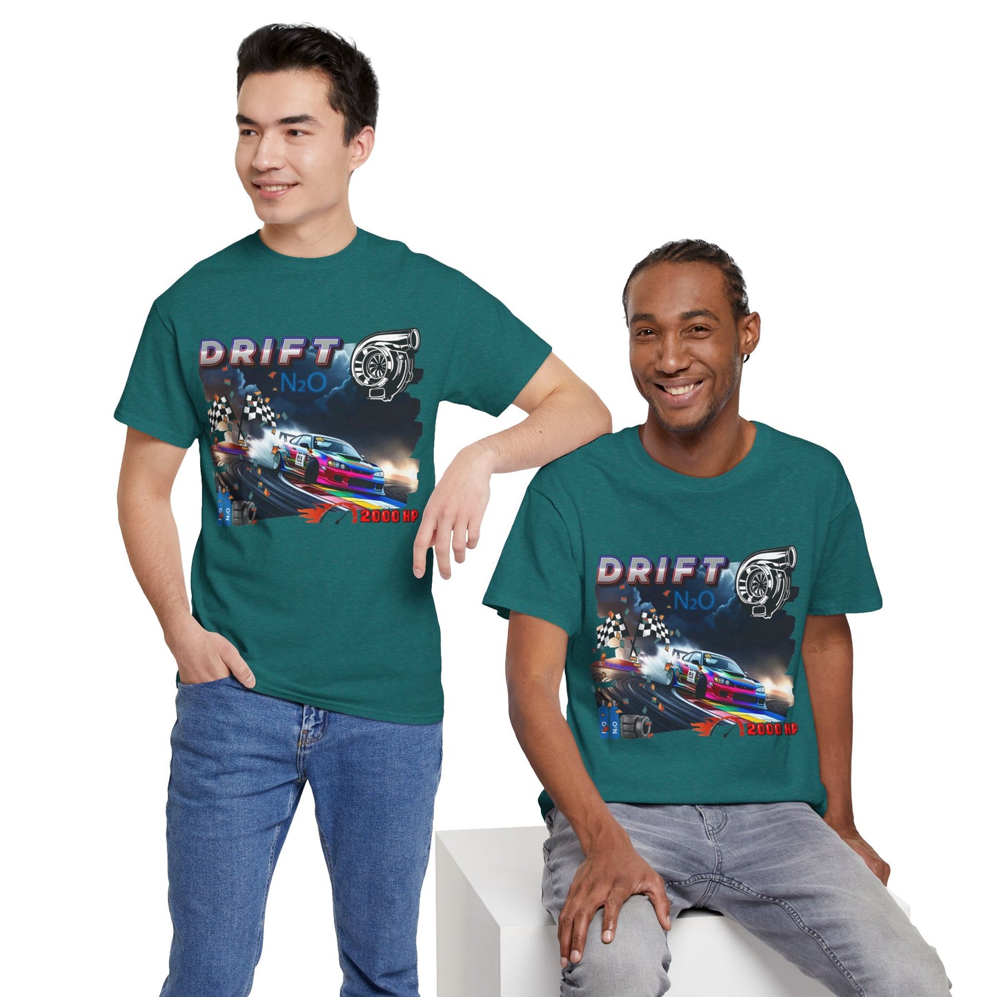 Drift T-shirt, Fast car T-shirt, Unisex Heavy Cotton Tee, Top quality cotton, 7 Colours, Different sizes, AU warehouse.
