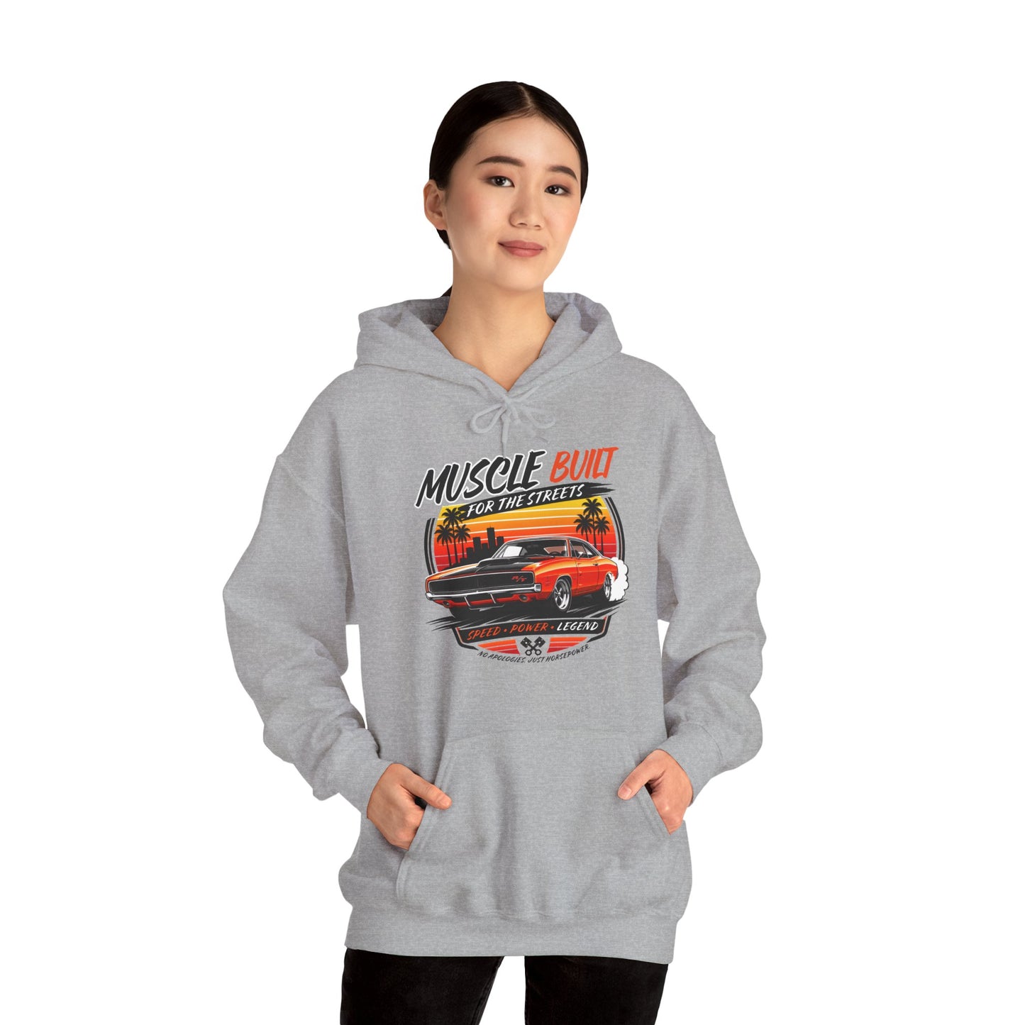Classic Muscle Car & Hot Road Graphic Hoodie, 5 colours, top quality, AU post