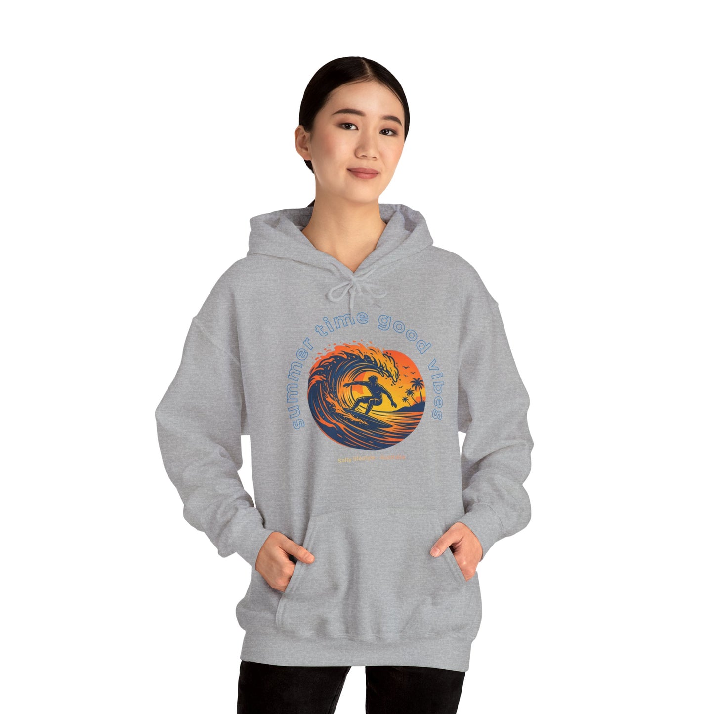 Surfing Hoodie, Good vibes Hoodie, Salty Lifestyle Hoodie, 3 colours, different sizes, top quality product, AU post