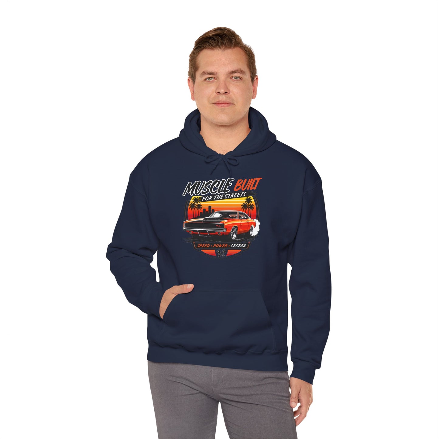 Classic Muscle Car & Hot Road Graphic Hoodie, 5 colours, top quality, AU post