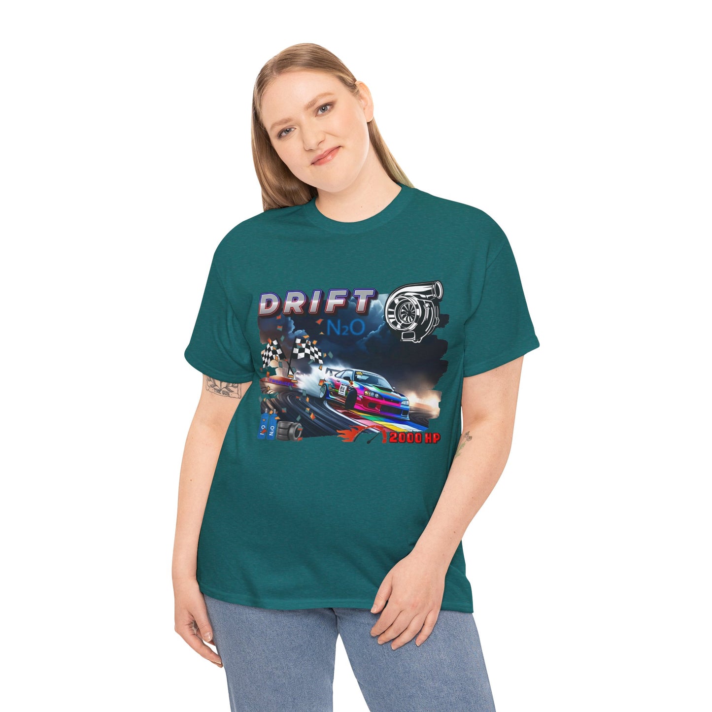 Drift T-shirt, Fast car T-shirt, Unisex Heavy Cotton Tee, Top quality cotton, 7 Colours, Different sizes, AU warehouse.