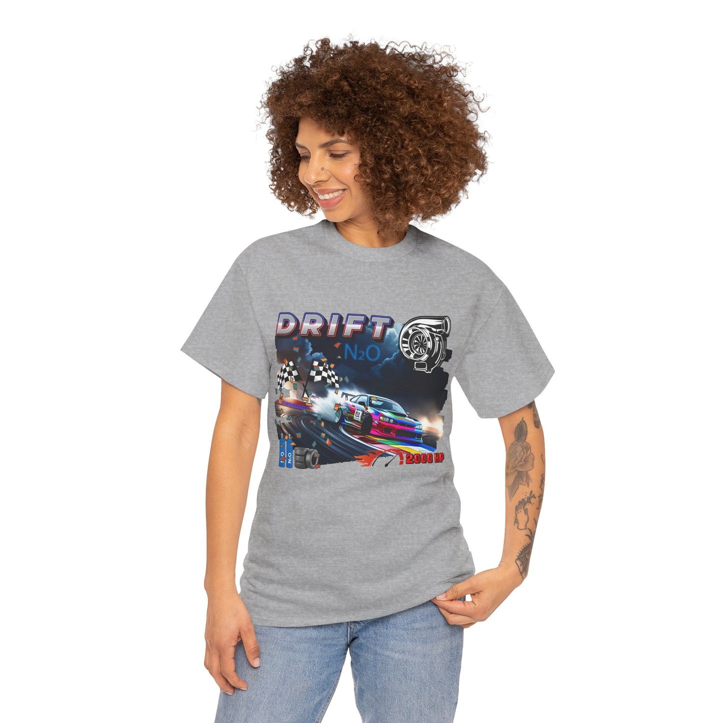 Drift T-shirt, Fast car T-shirt, Unisex Heavy Cotton Tee, Top quality cotton, 7 Colours, Different sizes, AU warehouse.