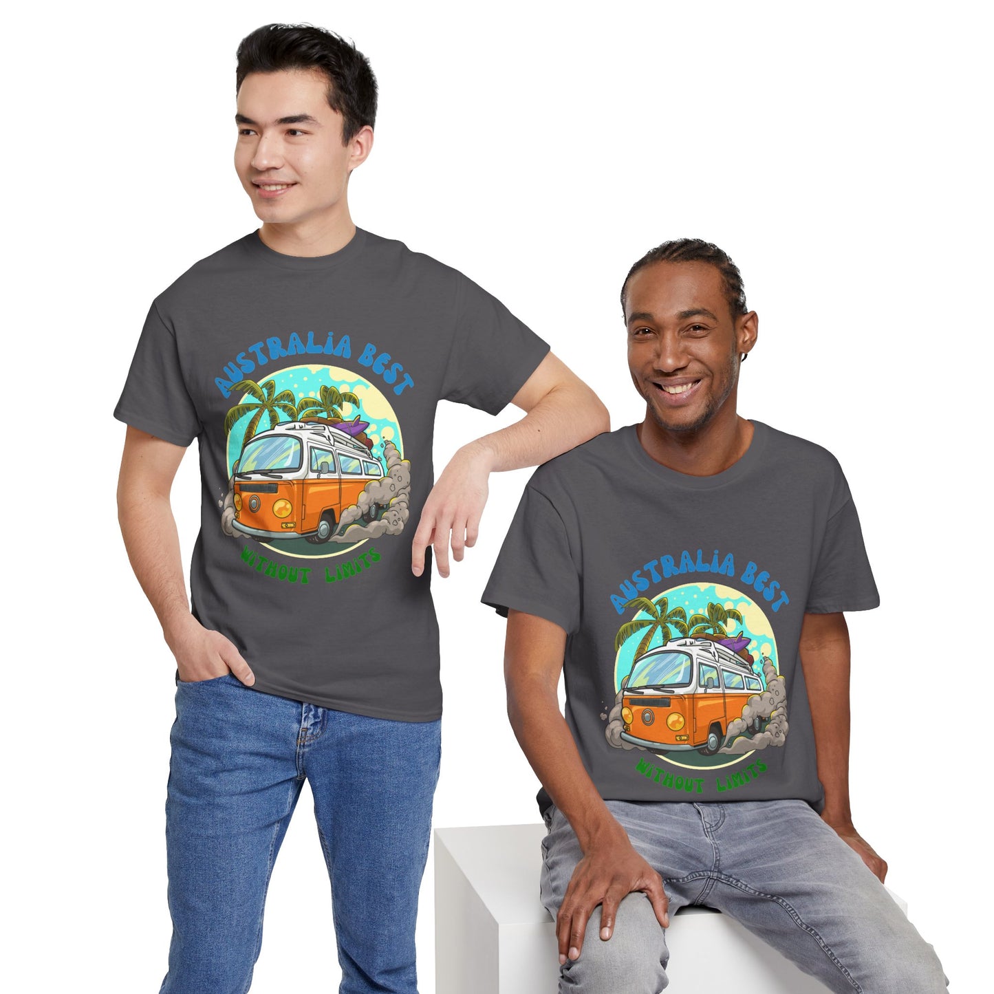 Australia Best T-shirt, Holidays T-shirt, Unisex Heavy Cotton Tee, 3 colours, 100% cotton, AU warehouse.
