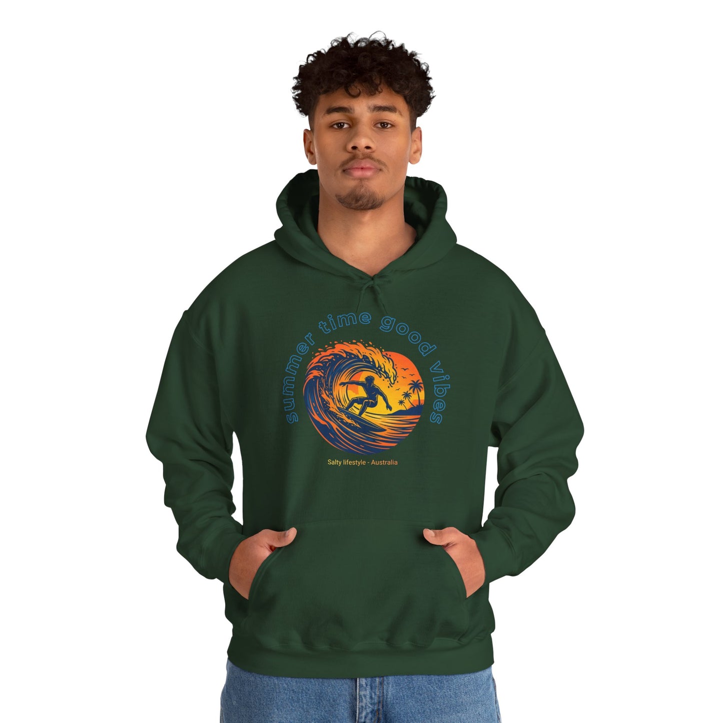 Surfing Hoodie, Good vibes Hoodie, Salty Lifestyle Hoodie, 3 colours, different sizes, top quality product, AU post