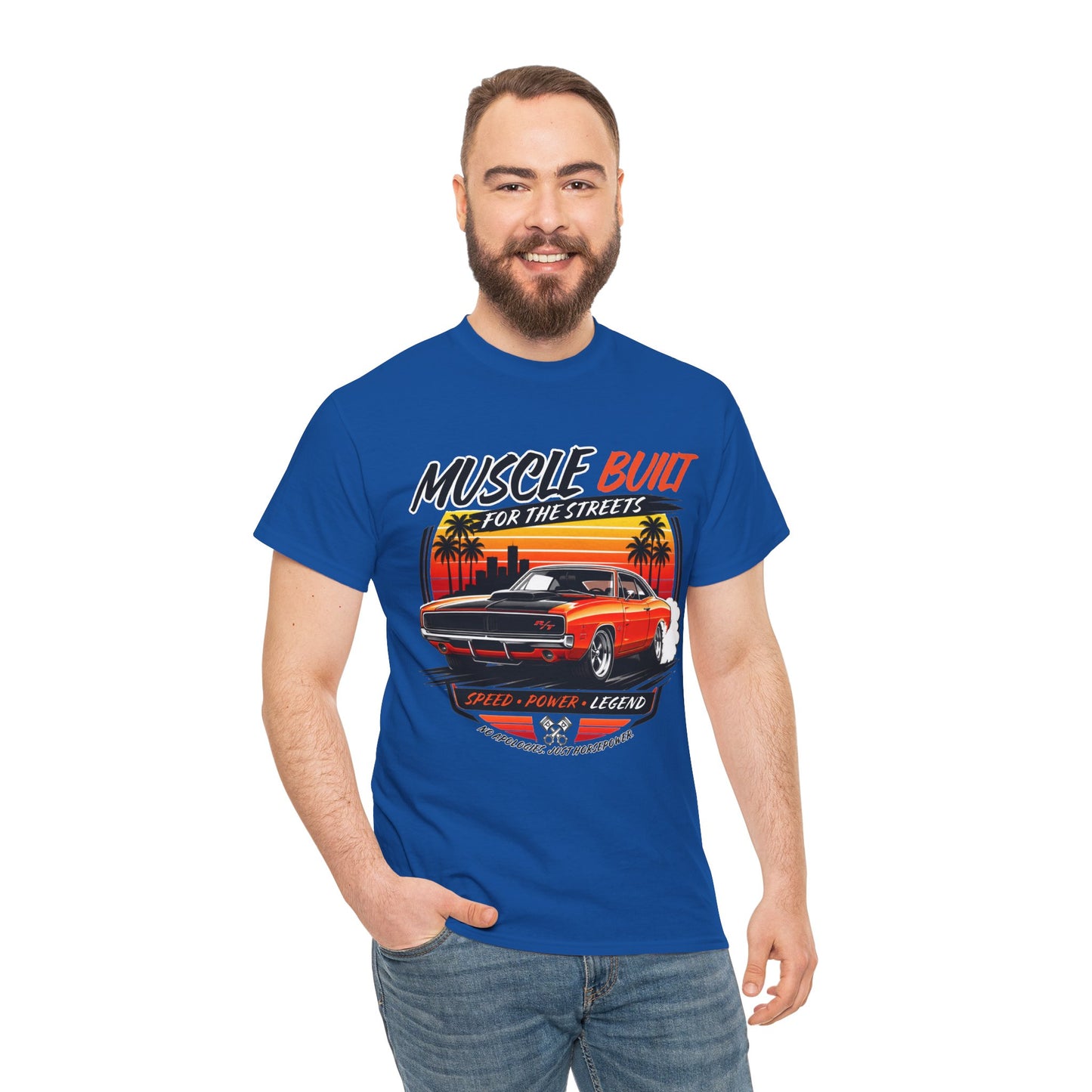Muscle Car T-shirt, Hot Rod T-shirt, Top quality cotton, 7 Colours, Different sizes, AUS Post.