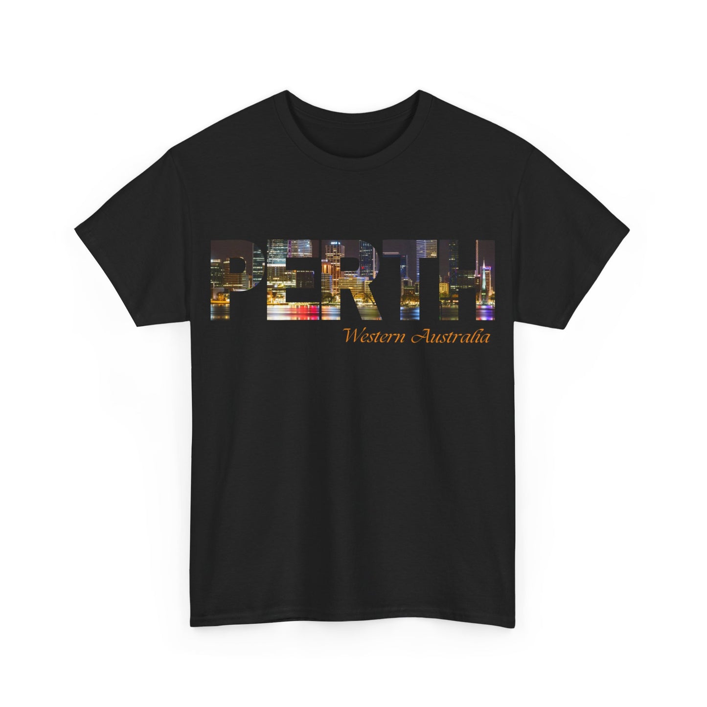Perth WA T-Shirt, Perth CBD Tee 100% Cotton, 3 Colours, AUS-USA-CAN warehouse, local post.