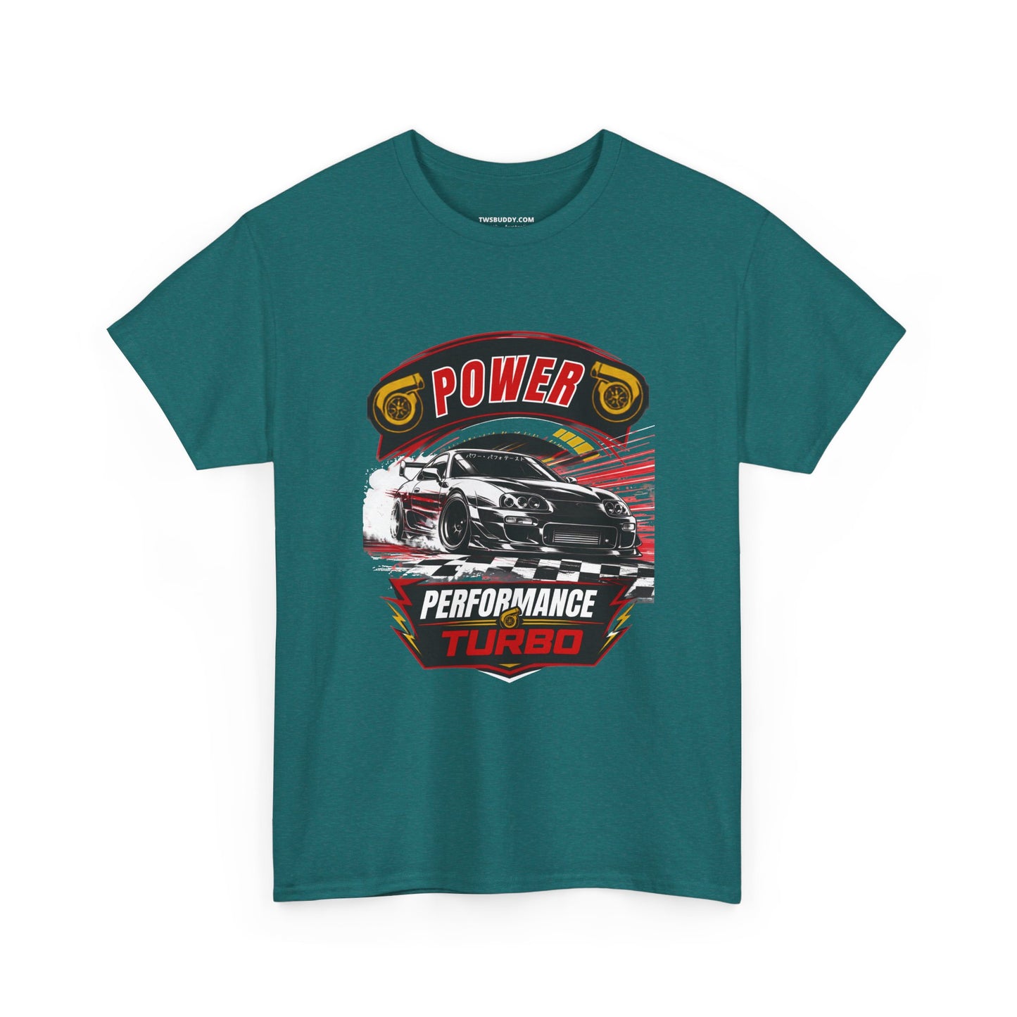 Turbo Racing & Fast Car Graphic T-Shirt.