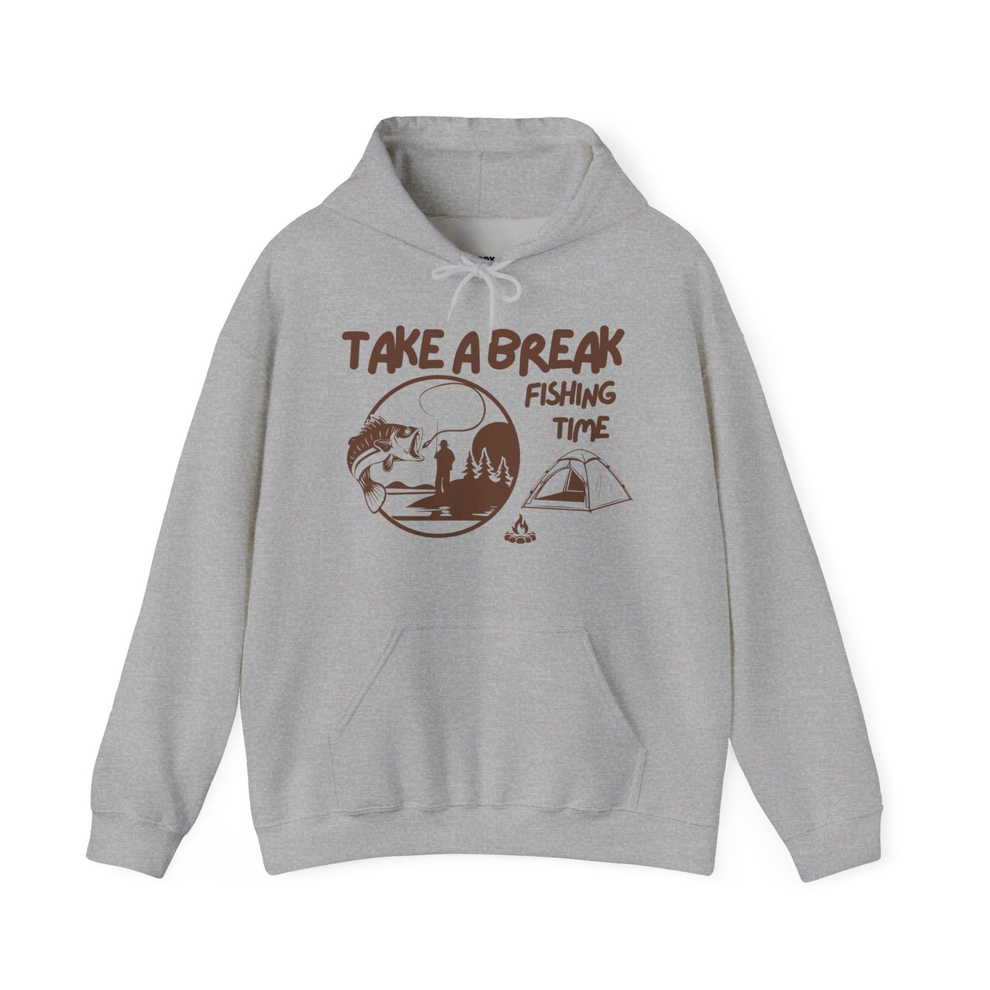 Take a break Hoodie, Fishing Hoodie, Salty lifestyle Hoodie, Unisex Heavy Blend Sweatshirt, 6 colours, different sizes, Top quality, AU warehouse.