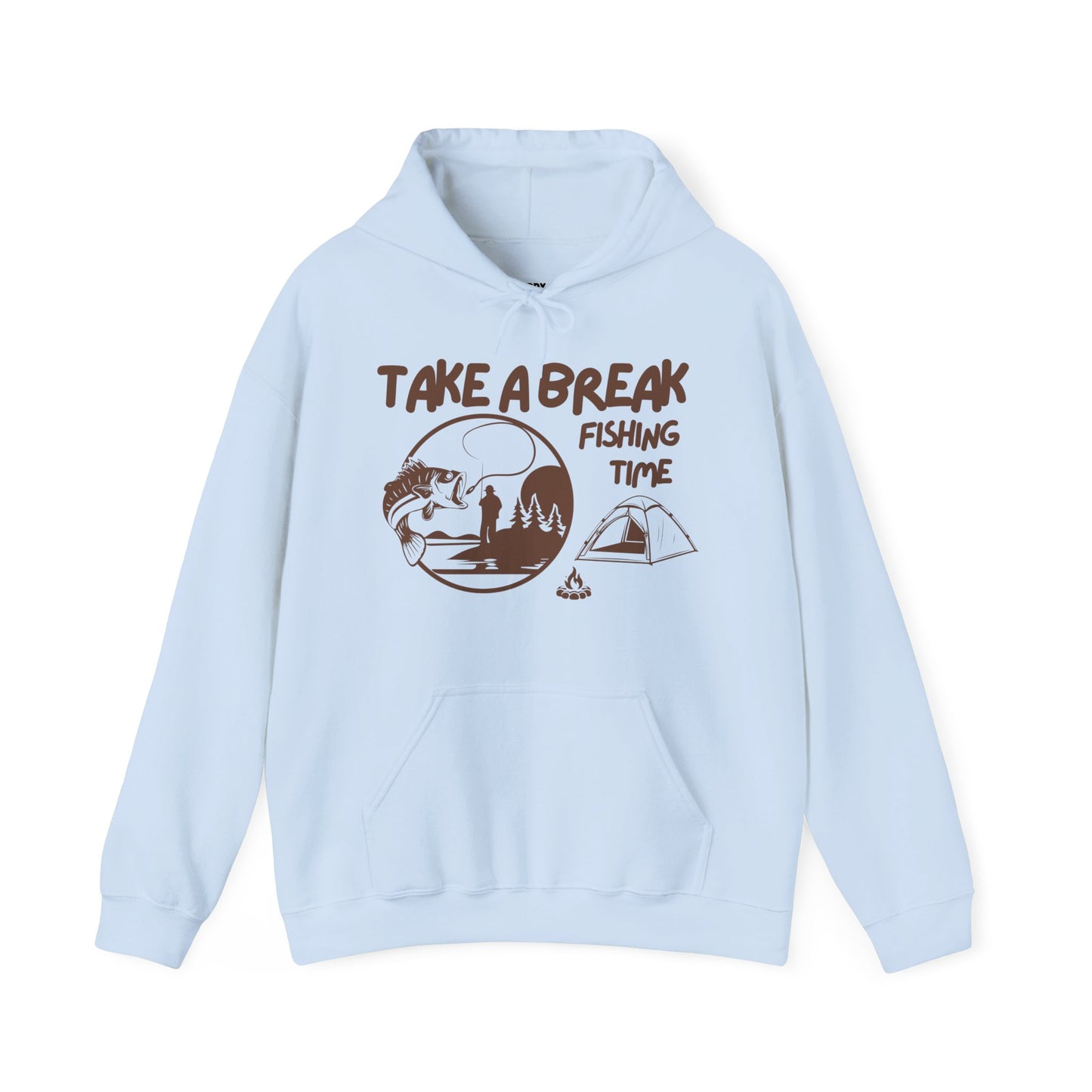 Take a break Hoodie, Fishing Hoodie, Salty lifestyle Hoodie, Unisex Heavy Blend Sweatshirt, 6 colours, different sizes, Top quality, AU warehouse.