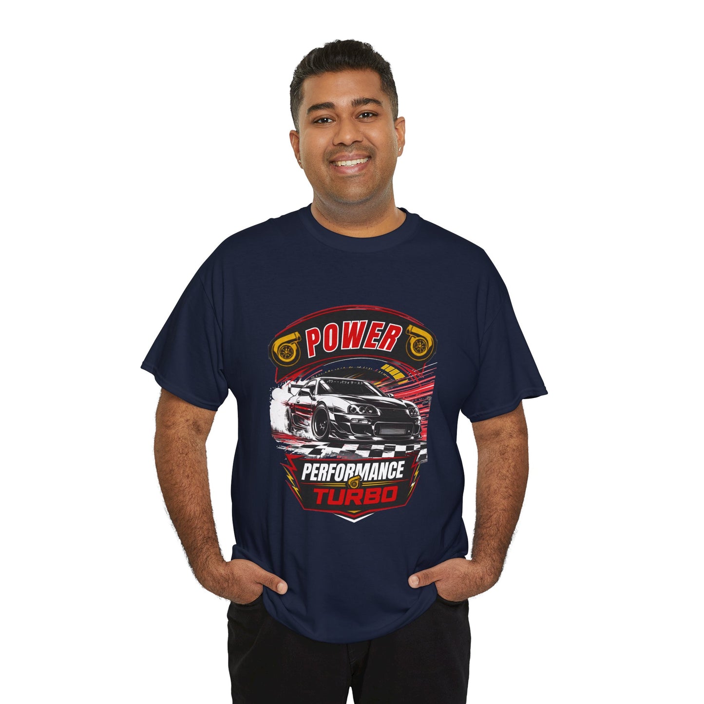 Turbo Racing & Fast Car Graphic T-Shirt.