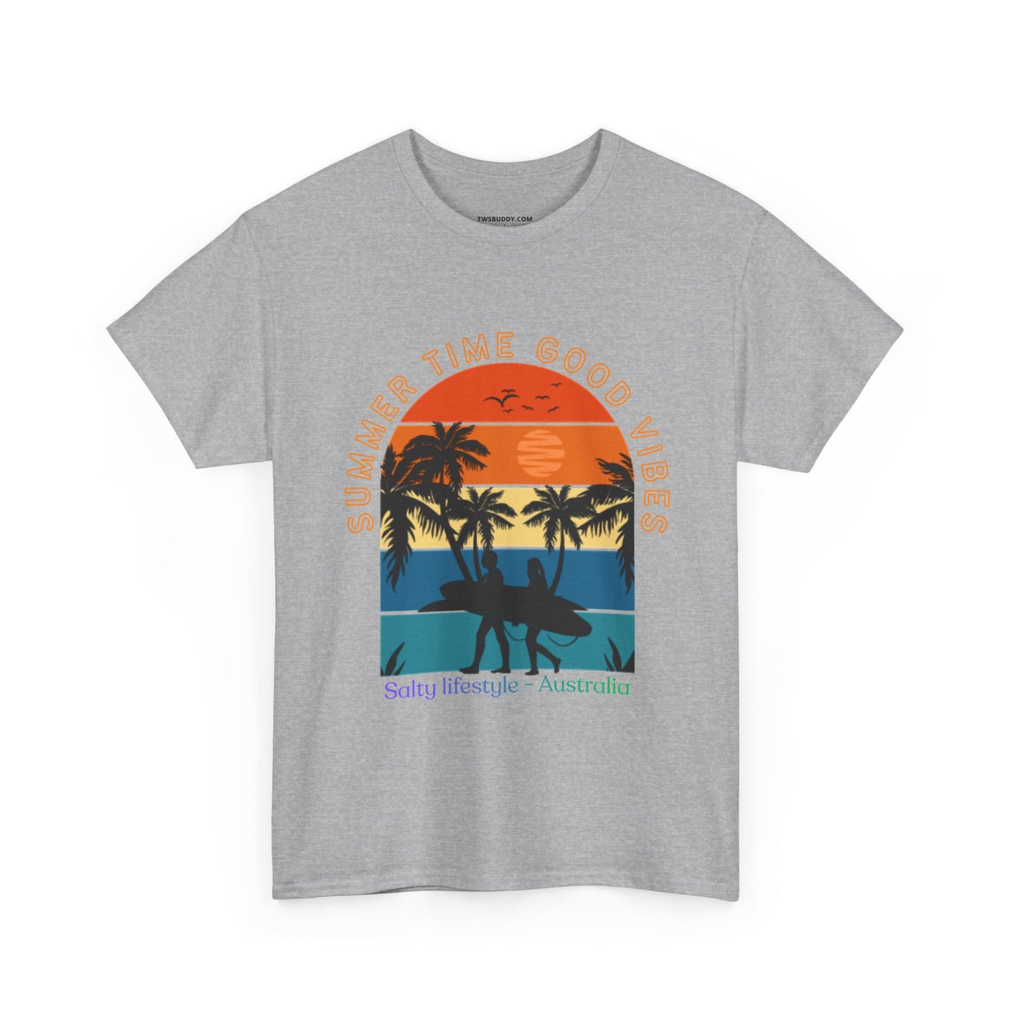 Salty lifestyle Surf & Beach Graphics Tee.