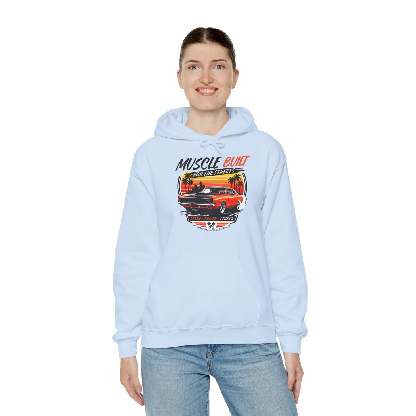 Muscle Car Hoodie, Power Car Hoodie, 5 colours, different sizes, top quality, AU post