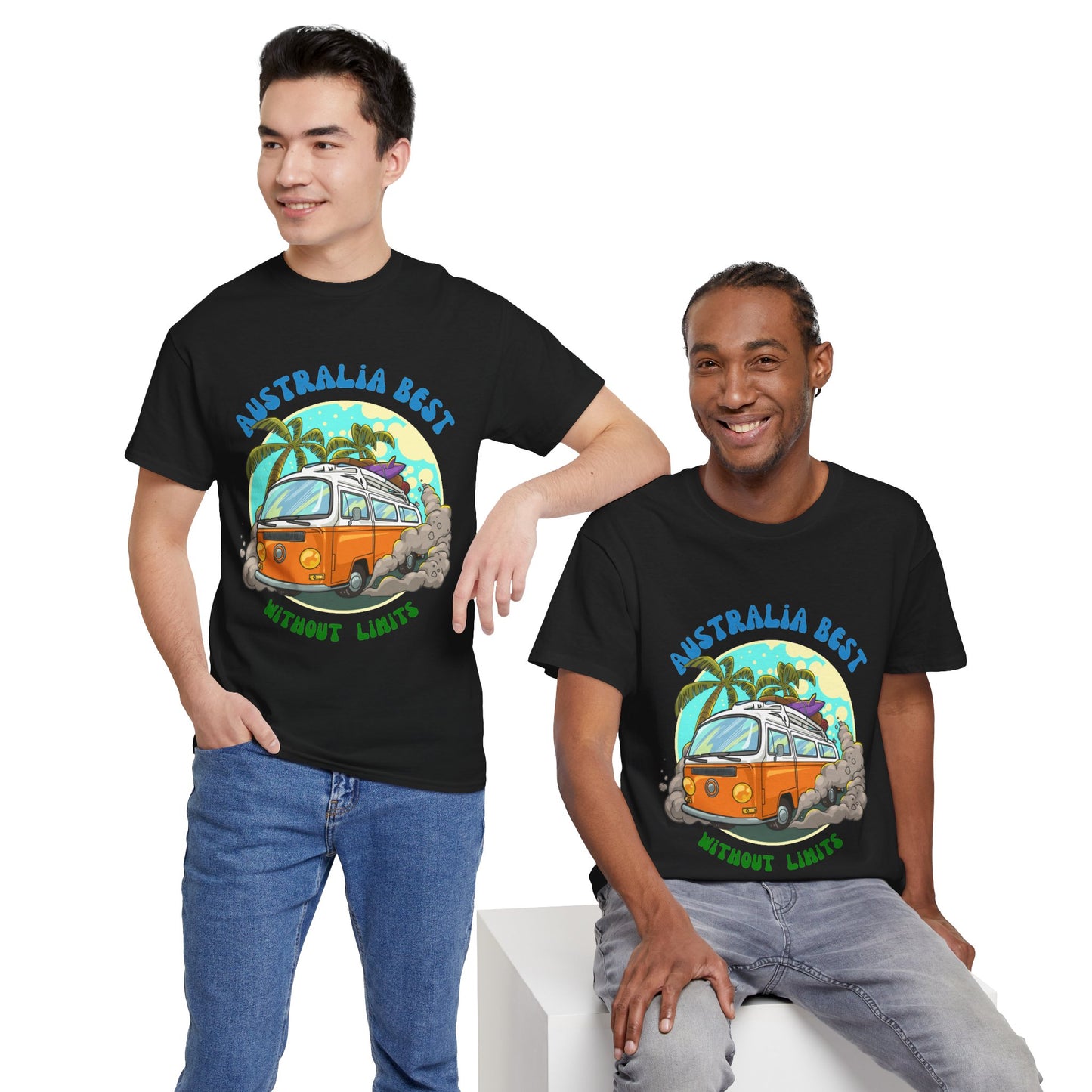 Australia Best T-shirt, Holidays T-shirt, Unisex Heavy Cotton Tee, 3 colours, 100% cotton, AU warehouse.